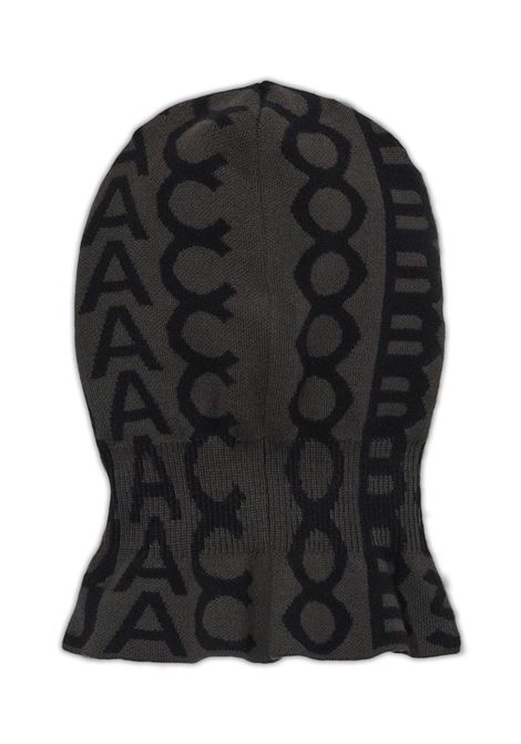 Balaclava con monogramma in nero e grigio - donna MARC JACOBS | N902W01SP22084